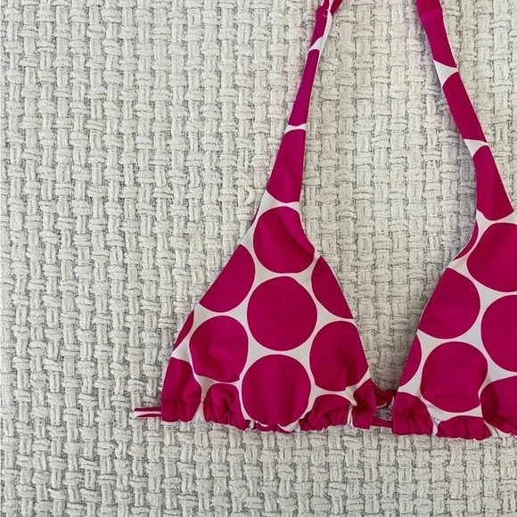 Victoria’s Secret Pink Polka Dot String Bikini Top - Picture 2 of 5